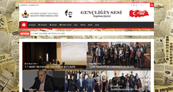 Desktop Screenshot of gazetegenc.com